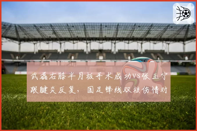 武磊右膝半月板手术成功vs张玉宁跟腱炎反复，国足锋线双核伤情对比
